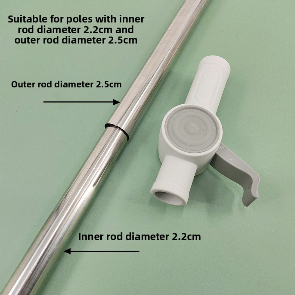 2개입 범용 스핀 걸레 텔레스코픽 폴 잠금 클립 플라스 - Fishing Rod Telescopic 리뷰 및 가격
